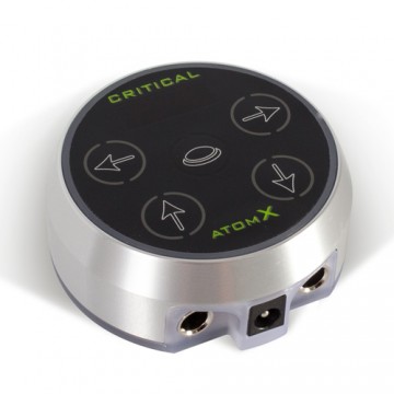 Critical AtomX Silver Tattoo Power Supply-4519